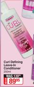 Creightons Professional Curl Defining Leave In Conditioner-250ml