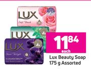 Lux Beauty Soap Assorted-175g Each