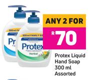 Protex Liquid Hand Soap Assorted-For 2 x 300ml