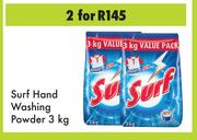 Surf Hand Washing Powder-For 2 x 3Kg