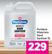 Puridene Waterless Hand Sanitiser-5Ltr 