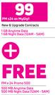 2 x Alcatel 1T Tablet-On MyGig 1 + On Promo 500