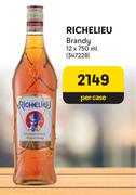 Richelieu Brandy-12 x 750ml Per Case