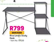 Riva levels store study desk