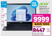 Acer Intel Core i5 Laptop A315-57