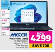Mecer Intel Celeron Laptop