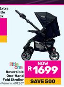 Little One Reversible One-Hand Fold Stroller