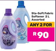 Sta-Soft Fabric Softener Assorted-For Any 2 x 2Ltr