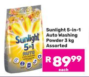Sunlight 5-In-1 Auto Washing Powder Assorted-3kg