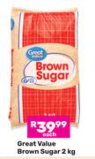 Great Value Brown Sugar-2Kg Each
