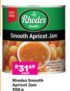 Rhodes Smooth Apricot Jam-900g