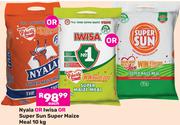 Nyala Or Iwisa Or Super Sun Super Maize Meal-10Kg Each
