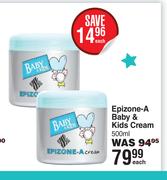 Epizone-E Baby & Kids Cream-500ml Each