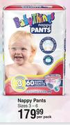 Baby Things Nappy Pants Sizes 3-6-Per Pack
