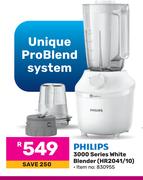Philips 3000 Series White Blender HR2041/10
