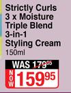 Marc Anthony Strictly Curls 3 x Moisture Triple Blend 3-In-1 Styling Cream-150ml