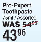 Oral-B Pro Expert Toothpaste Assorted-75ml