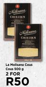 La Molisana Cous Cous-For 2 x 500g