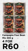 Campagna Four Bean Mix-For 4 x 400g