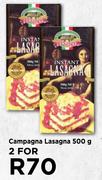 Campagna Lasagna-For 2 x 500g