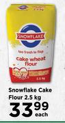 Snowflake Cake Flour-2.5Kg Each