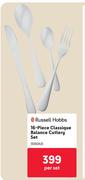 Russell Hobbs 16 Piece Classique Balance Cutlery Set-Per Set