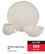 12 Piece Logan Dinner Set-Per Set