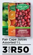 Fair Cape Juices Assorted-For 3 x 1L
