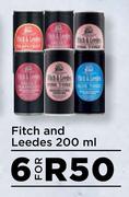 Fitch & Leedes-For 6 x 200ml