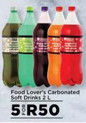 Food Lover's Carbonated Soft Drinks-For 5 x 2L