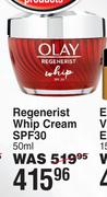 Olay Total Effects Regenerist Whip Cream SPF30-50ml