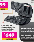 Kenwood Accent Collection Sandwich Maker