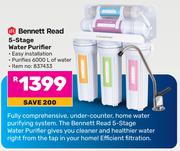 Bennett Read 5 Stage Water Purifier