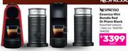 Nespresso Essenza Mini Bundle (Red Or Piano Black)-Each