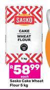 Sasko Cake Wheat Flour-5Kg Each