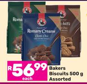 Bakers Biscuits Assorted-500g Each