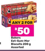 Bakers Eet-Sum-Mor Biscuits Assorted-For Any 2 x 200g