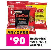 Nestle Minis Assorted-For Any 2 x 180g/189g