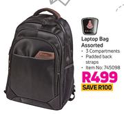 Edison Laptop Bag Assorted-Each