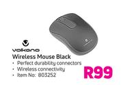 Volkano Wireless Mouse (Black)