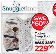 Snuggletime Cotton Sleep Pod Assorted
