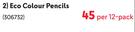 Feber-Castell Eco Colour Pencils 306732-Per 12-Pack