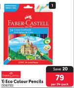 Feber-Castell Eco Colour Pencils 306733-Per 24-Pack