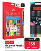 Feber-Castell Colour Pencils 439844-Per 27-Pack