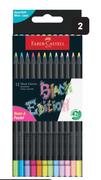 Feber-Castell Black Edition Colour Pencils 446150-Per 12-Pack
