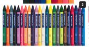Staedtler Noris Club Wax Crayons 154850-Per 24-Pack