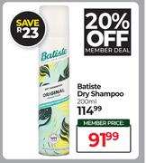 Batiste Dry Shampoo-200ml