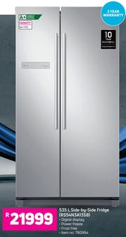 Samsung 535l side by side fridge shop rs54n3a13s8 fa