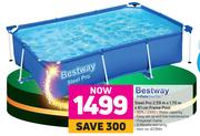 Bestway Steel Pro 2.59m x 1.70m x 61cm Frame Pool