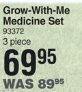 Safety Grow-With-Me Medicine Set- 3 Piece